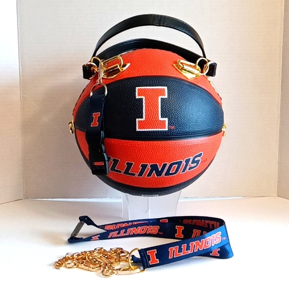 LIMITED EDITION HANDMADE "ILLINOIS" Basketball Pure 🏀 - Picture 7 of 17